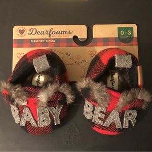 Baby Bear Dearfoam Slippers 0-3m